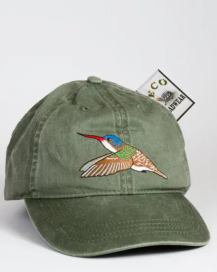 Embroidered Bird Cap by EcoWear