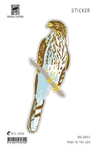 Coopers Hawk Bird Sticker