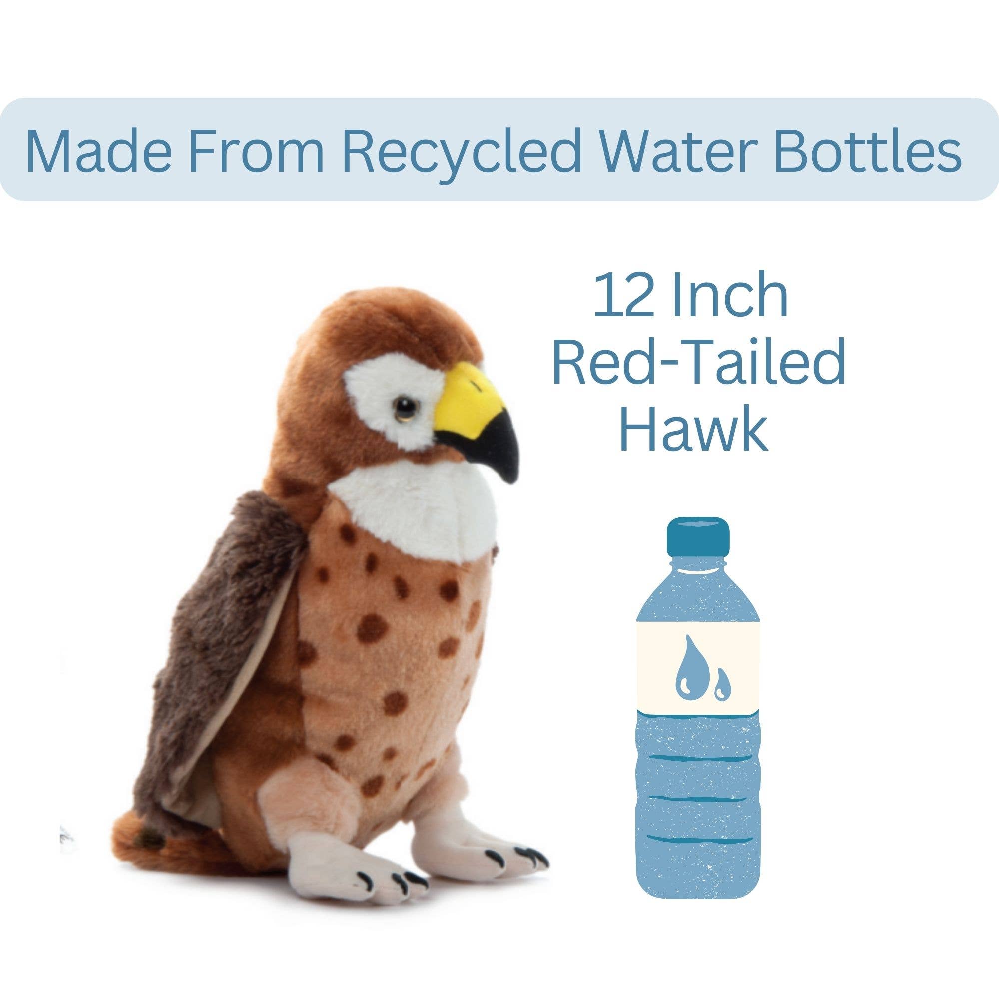 12" Wild Onez Red-tailed Hawk