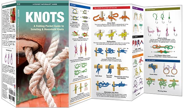 Knots: A Folding Pocket Guide to Scouting & Household Knots