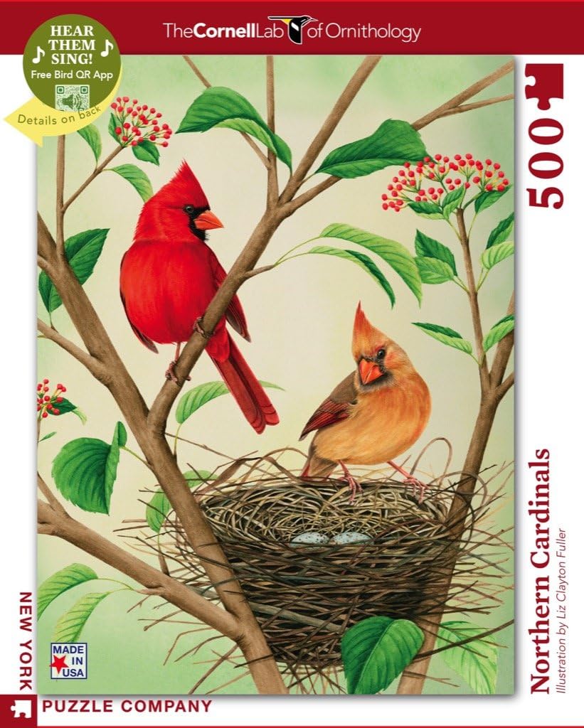 Northern Cardinals Puzzle 500pc
