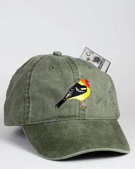Embroidered Bird Cap by EcoWear