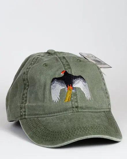 Embroidered Bird Cap by EcoWear