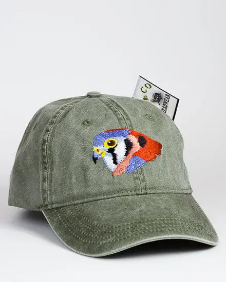 Embroidered Bird Cap by EcoWear