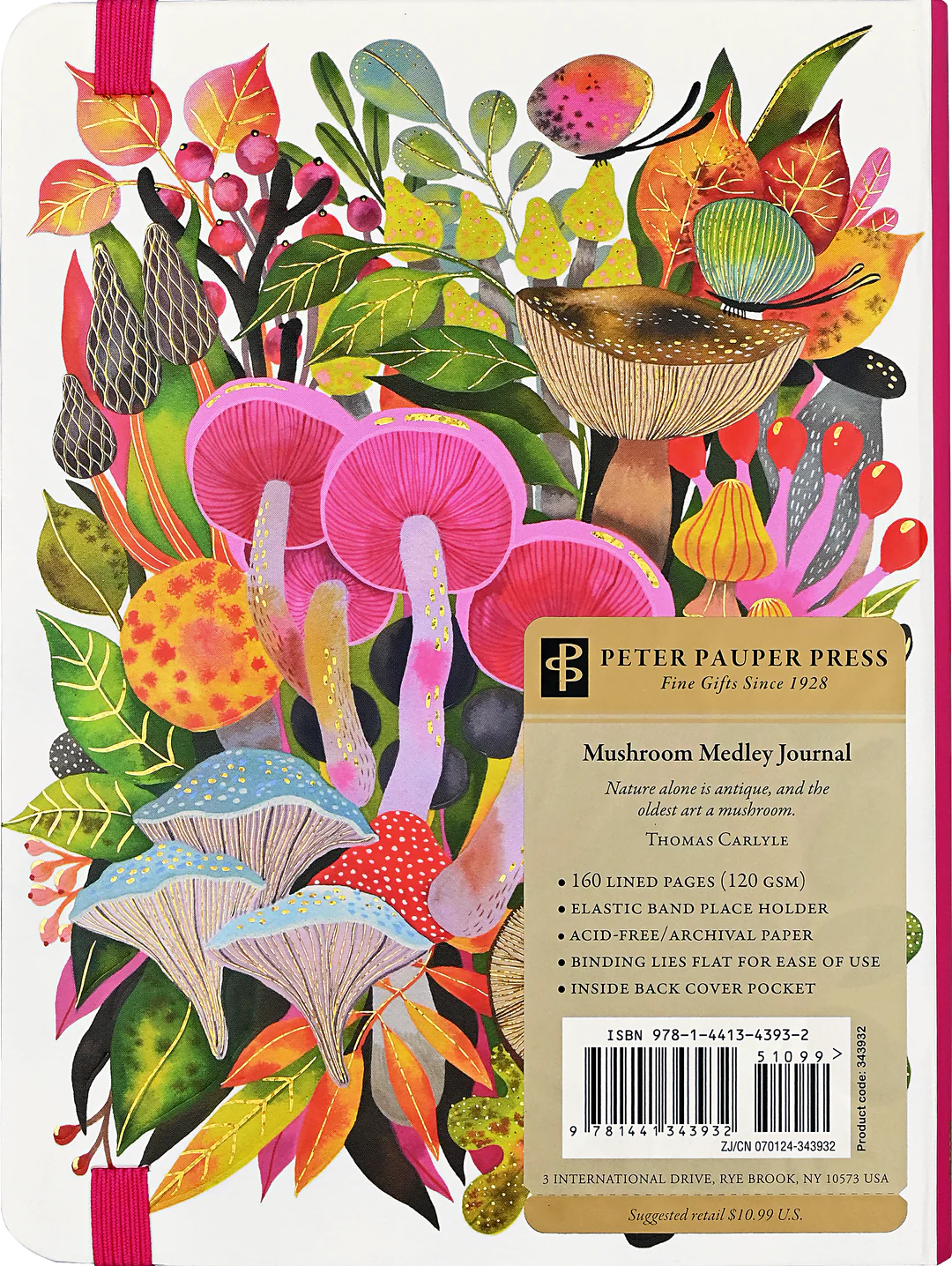 Mushroom Medley Midsize Journal