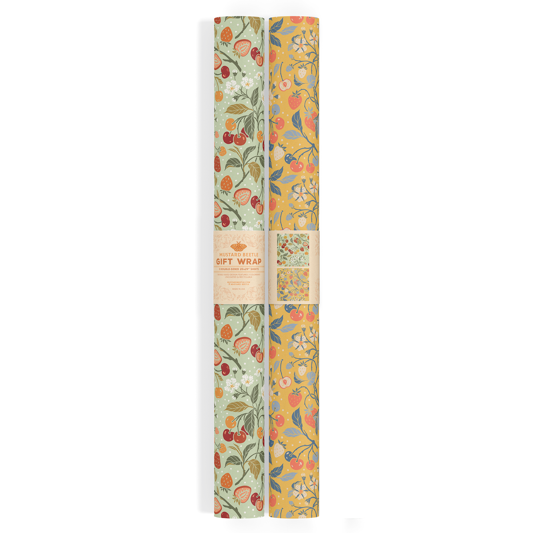 Wrapping Paper: Strawberries