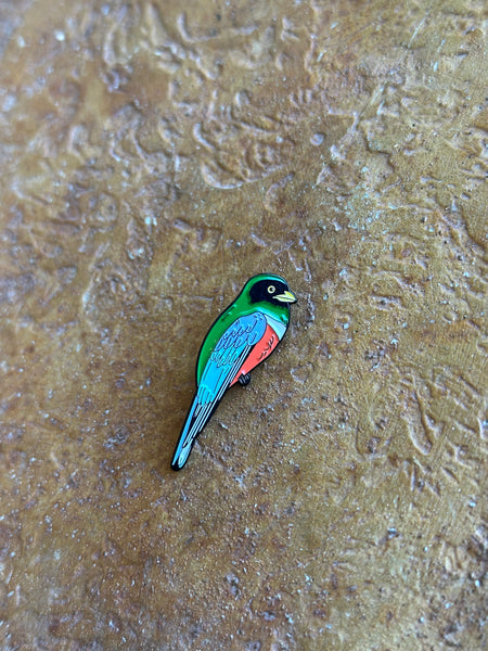Trogon Enamel Pin