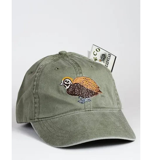 Embroidered Bird Cap by EcoWear