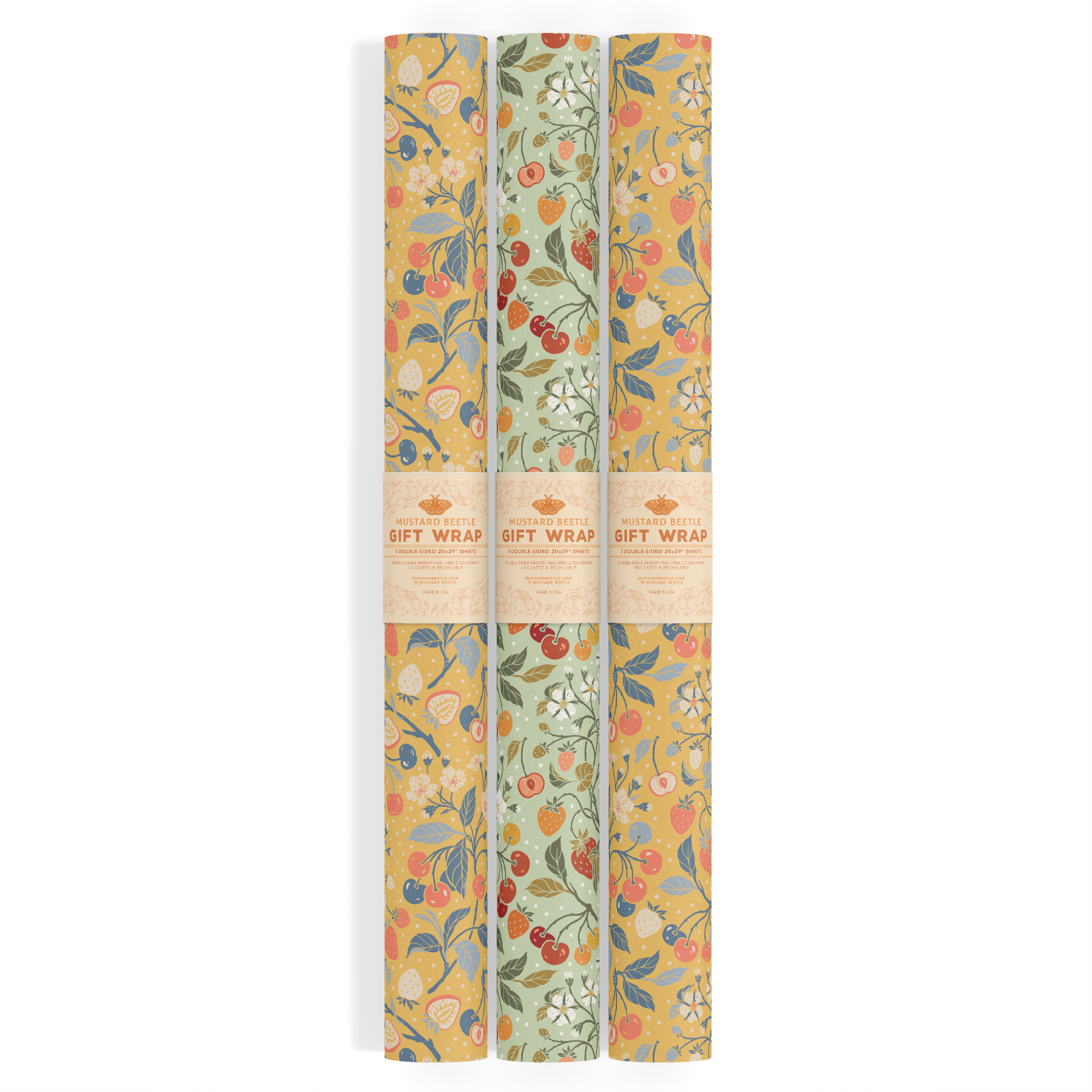 Wrapping Paper: Strawberries