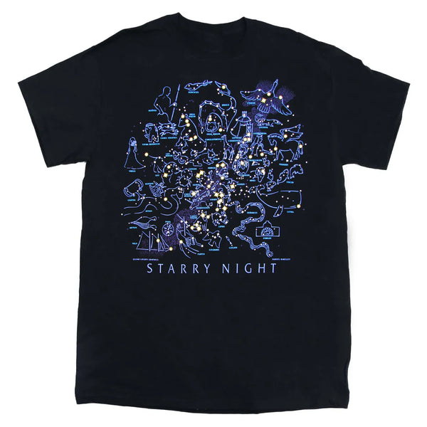 Starry Night Unisex Tee (Glow-in-the-dark!)