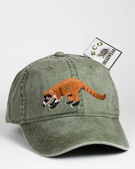 Embroidered Bird Cap by EcoWear