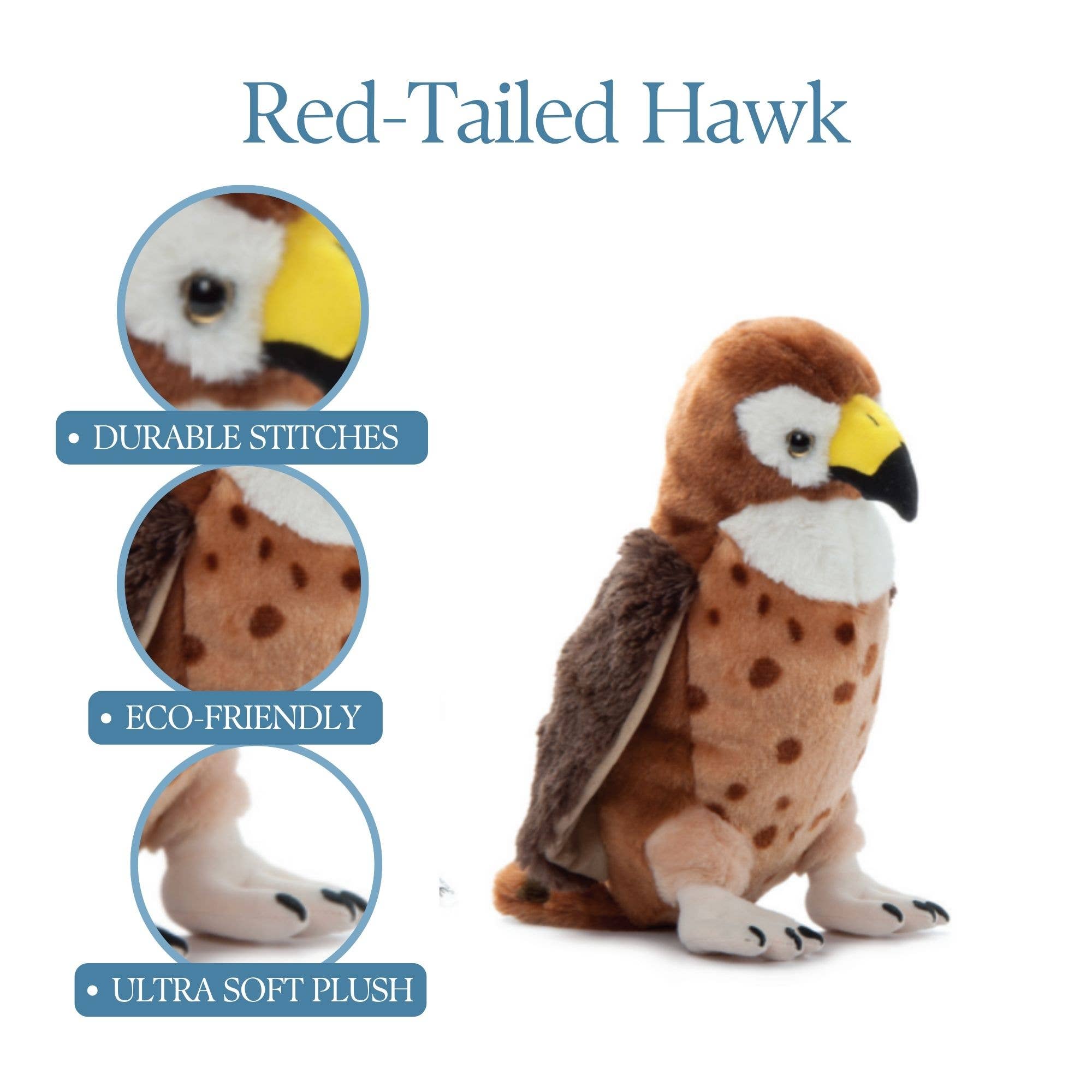 12" Wild Onez Red-tailed Hawk