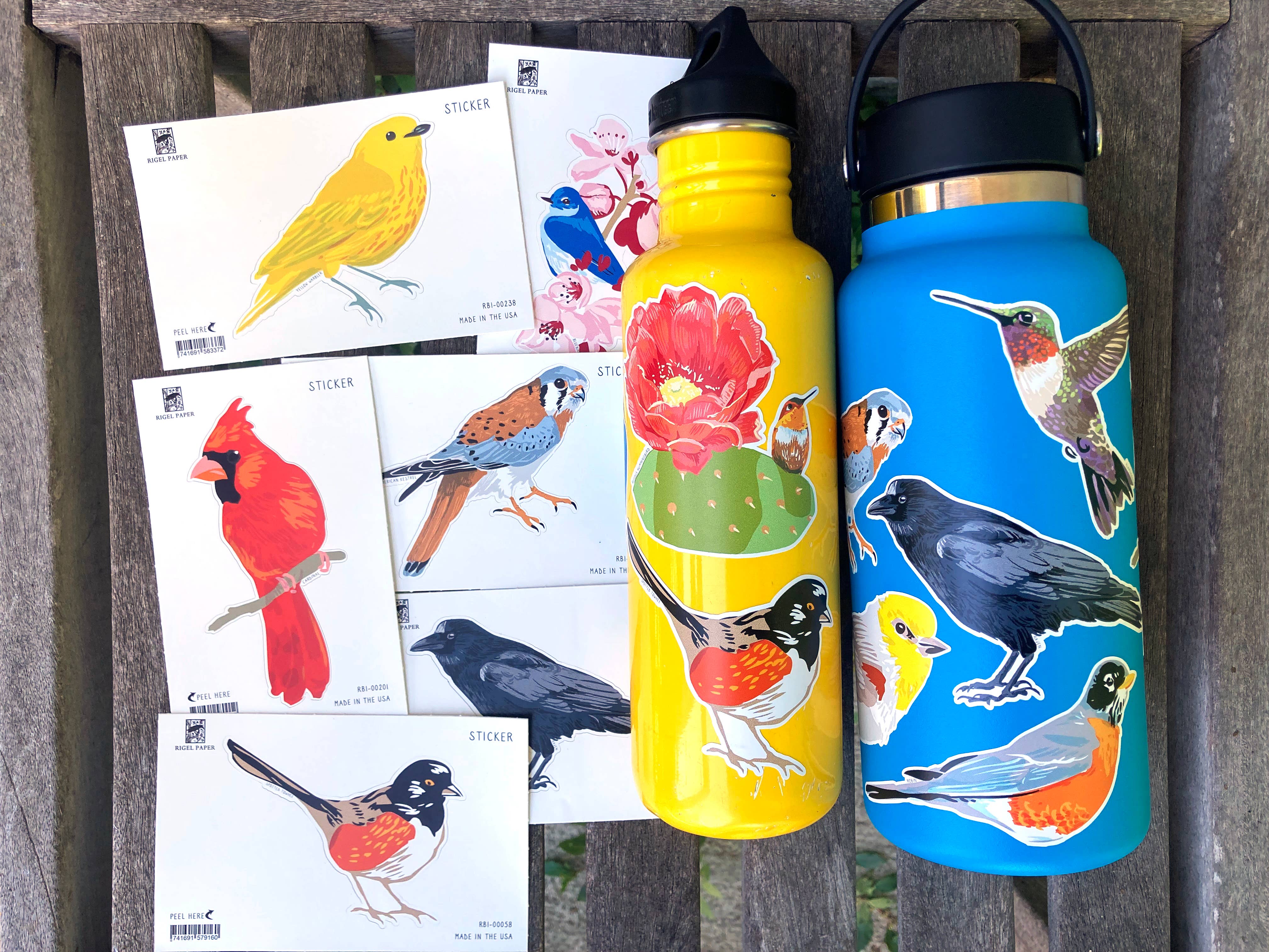 Vermilion Flycatcher Bird Sticker