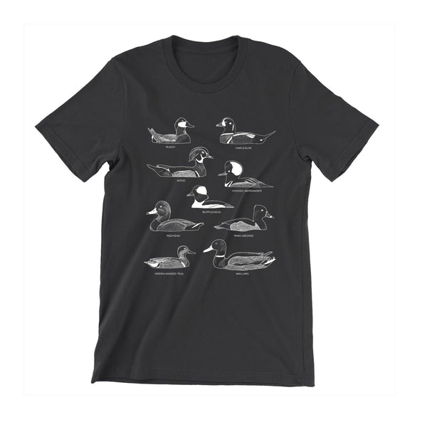 Duck Species Unisex Tee by Bird Collective