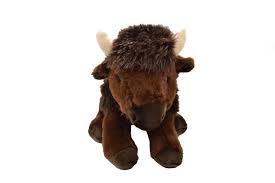 6.5" Bison Plush