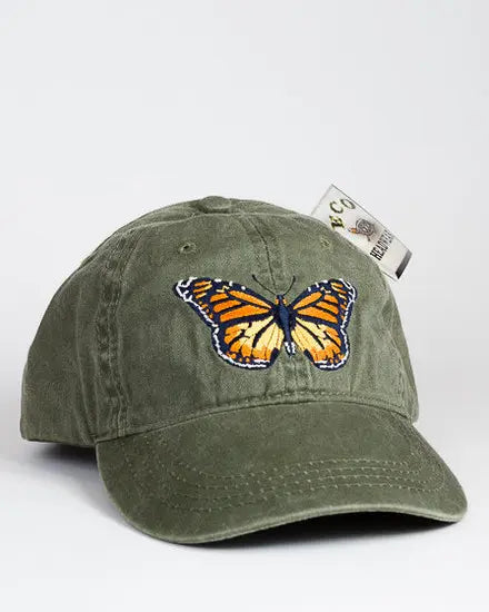 Embroidered Bird Cap by EcoWear