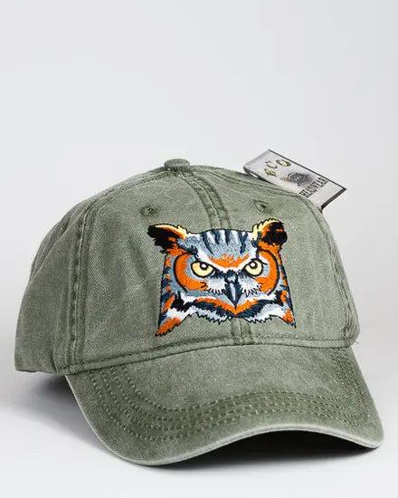 Embroidered Bird Cap by EcoWear
