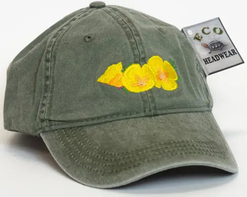 Embroidered Bird Cap by EcoWear