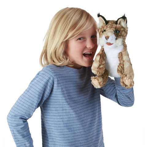 Folkmanis Puppet Bobcat Kitten