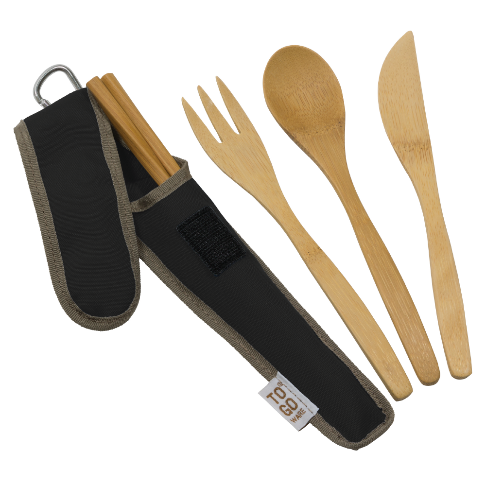 ToGo Wear Reusable Bamboo Utensil Set