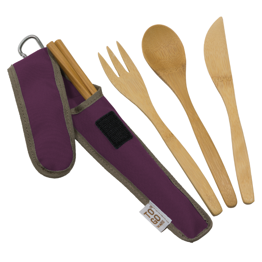 ToGo Wear Reusable Bamboo Utensil Set