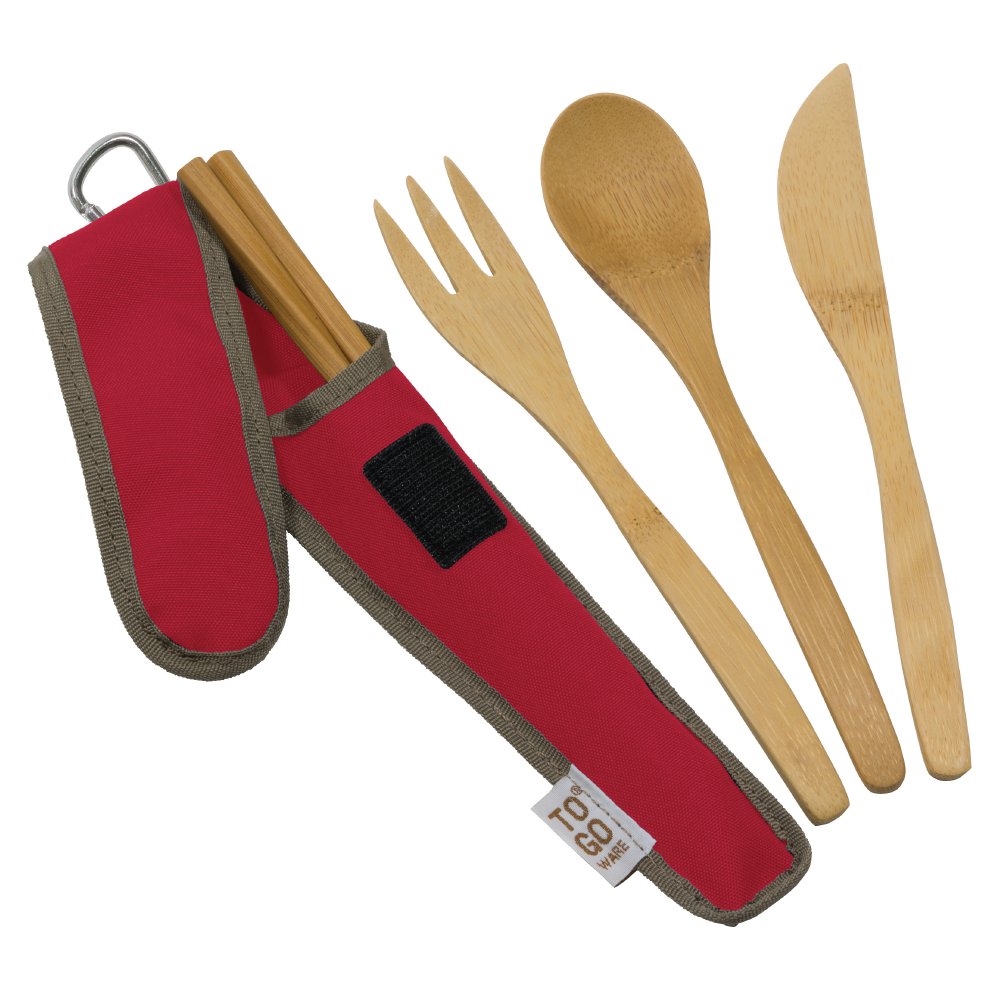 ToGo Wear Reusable Bamboo Utensil Set